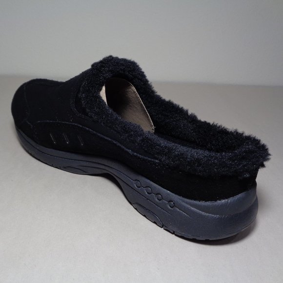 Easy Spirit Size 8.5 M TRAVELFUZZ Black Leather Mule New Women's Shoes - Picture 9 of 16